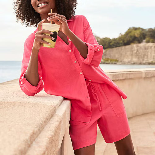 Elegant Black Women Matching Set